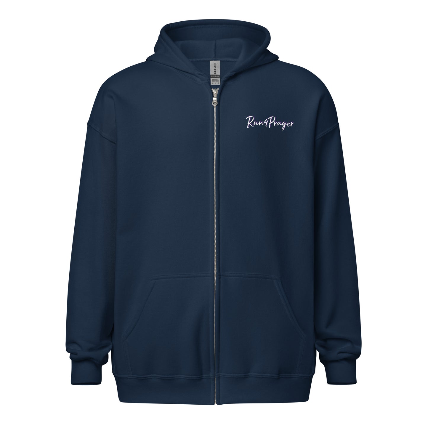Run4Prayer Unisex heavy blend zip hoodie