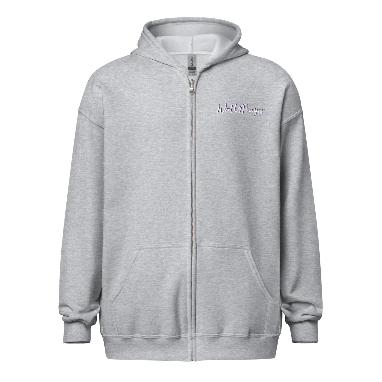 Walk4Prayer Unisex heavy blend zip hoodie