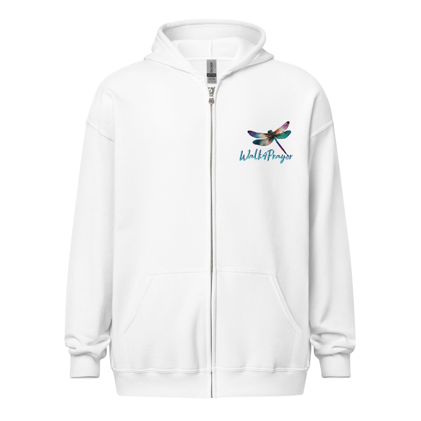 Walk4Prayer WC Dragonfly Unisex heavy blend zip hoodie