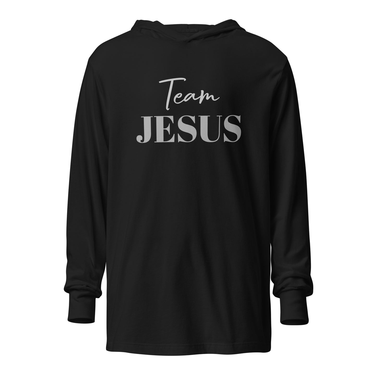 Team JESUS Hooded long-sleeve tee