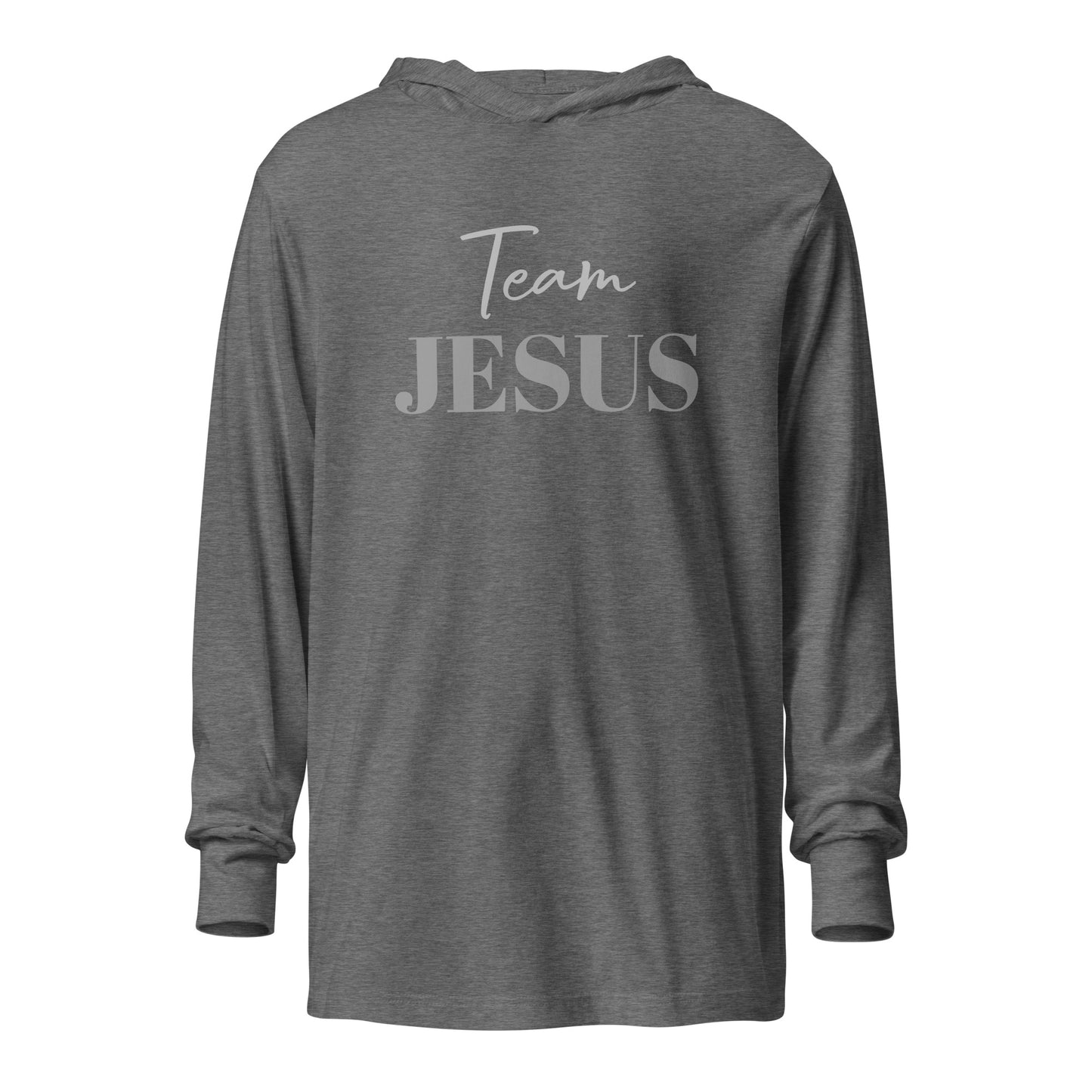 Team JESUS Hooded long-sleeve tee