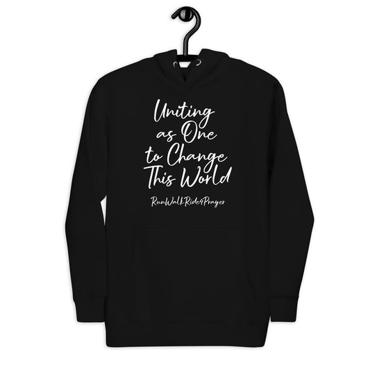 United as One to Change This World RWR4P Unisex Hoodie