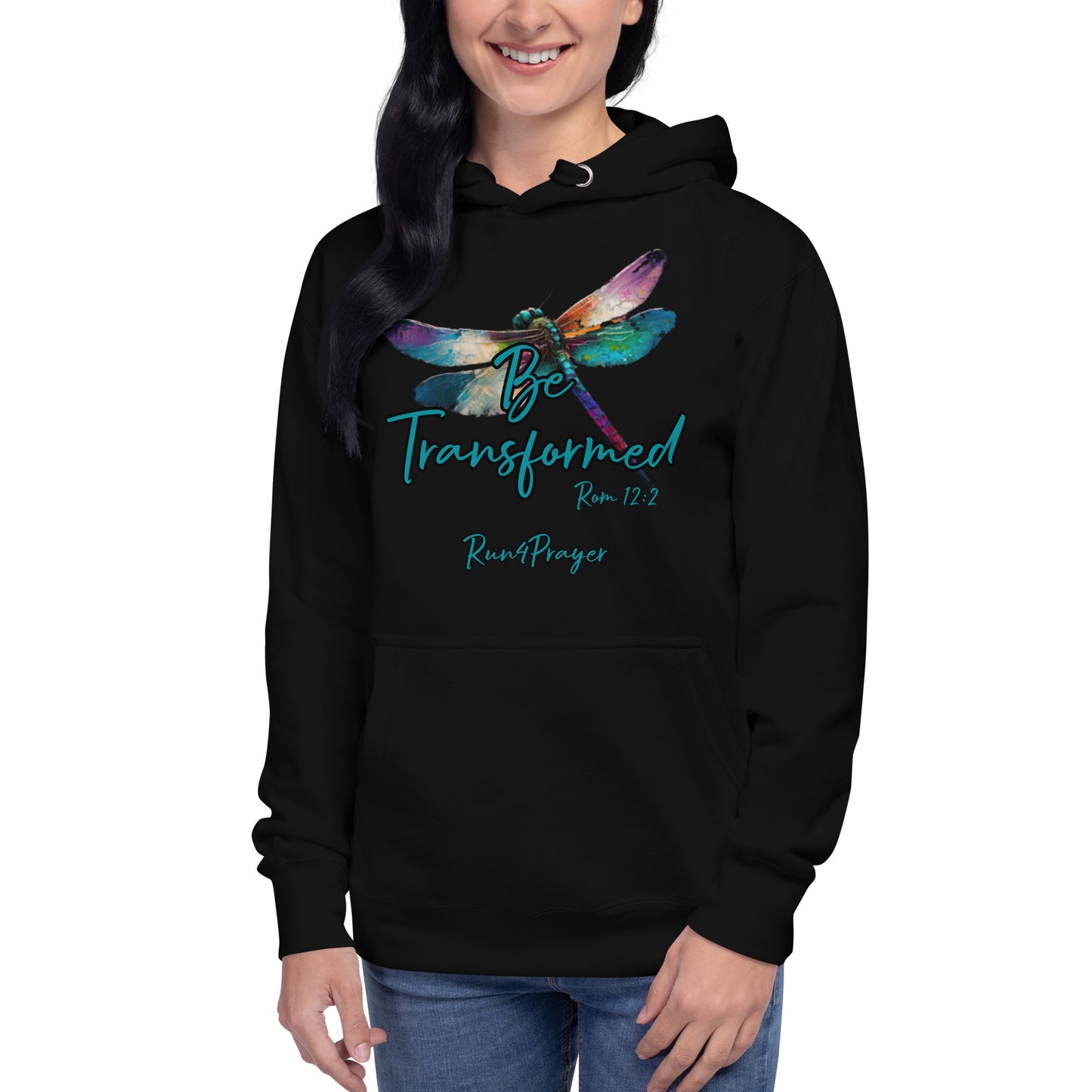 Be Transformed WC Dragonfly Rom 12:2 -R4P Unisex Hoodie