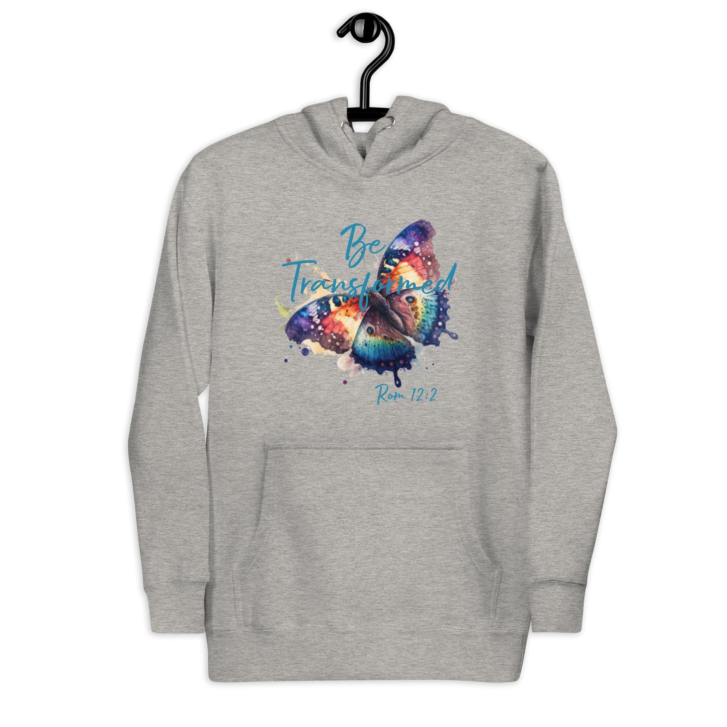 Be Transformed WC Butterfly Rom 12:2 Unisex Hoodie