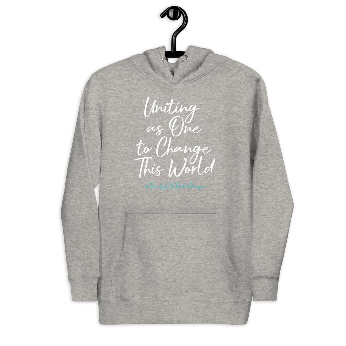 Uniting as One to Change This World #RWR4P Unisex Hoodie