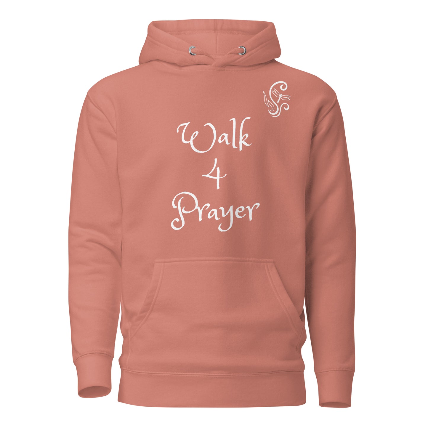 Walk 4 Prayer Scroll Dragonfly Unisex Hoodie