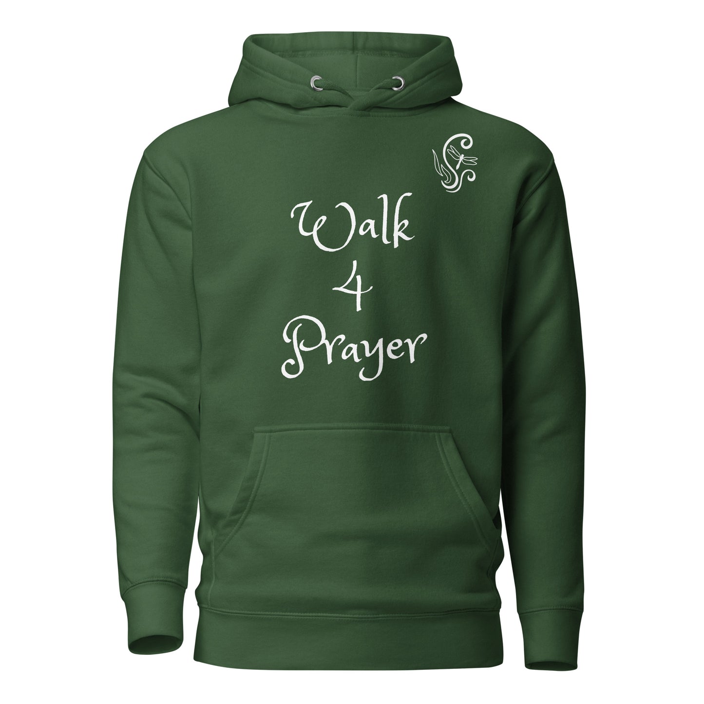 Walk 4 Prayer Scroll Dragonfly Unisex Hoodie