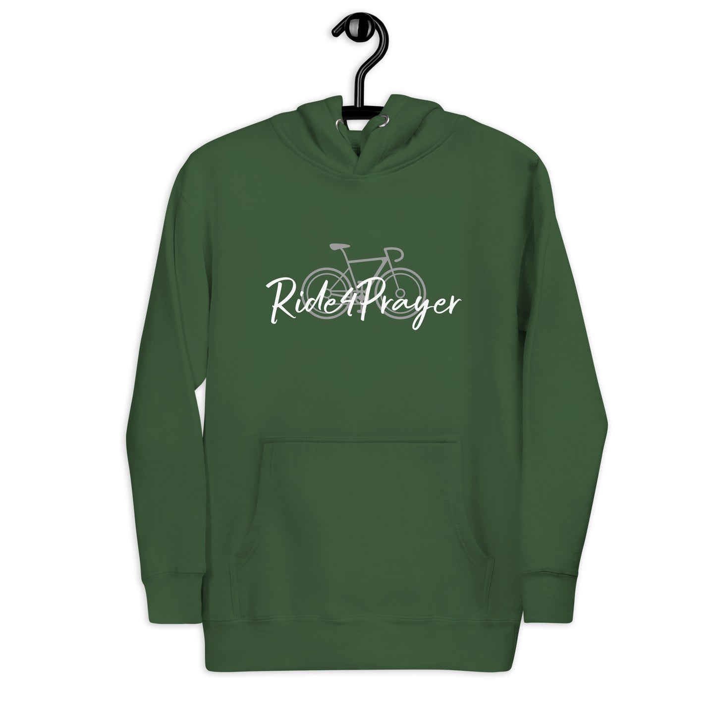 Ride4Prayer Bicycle Unisex Hoodie