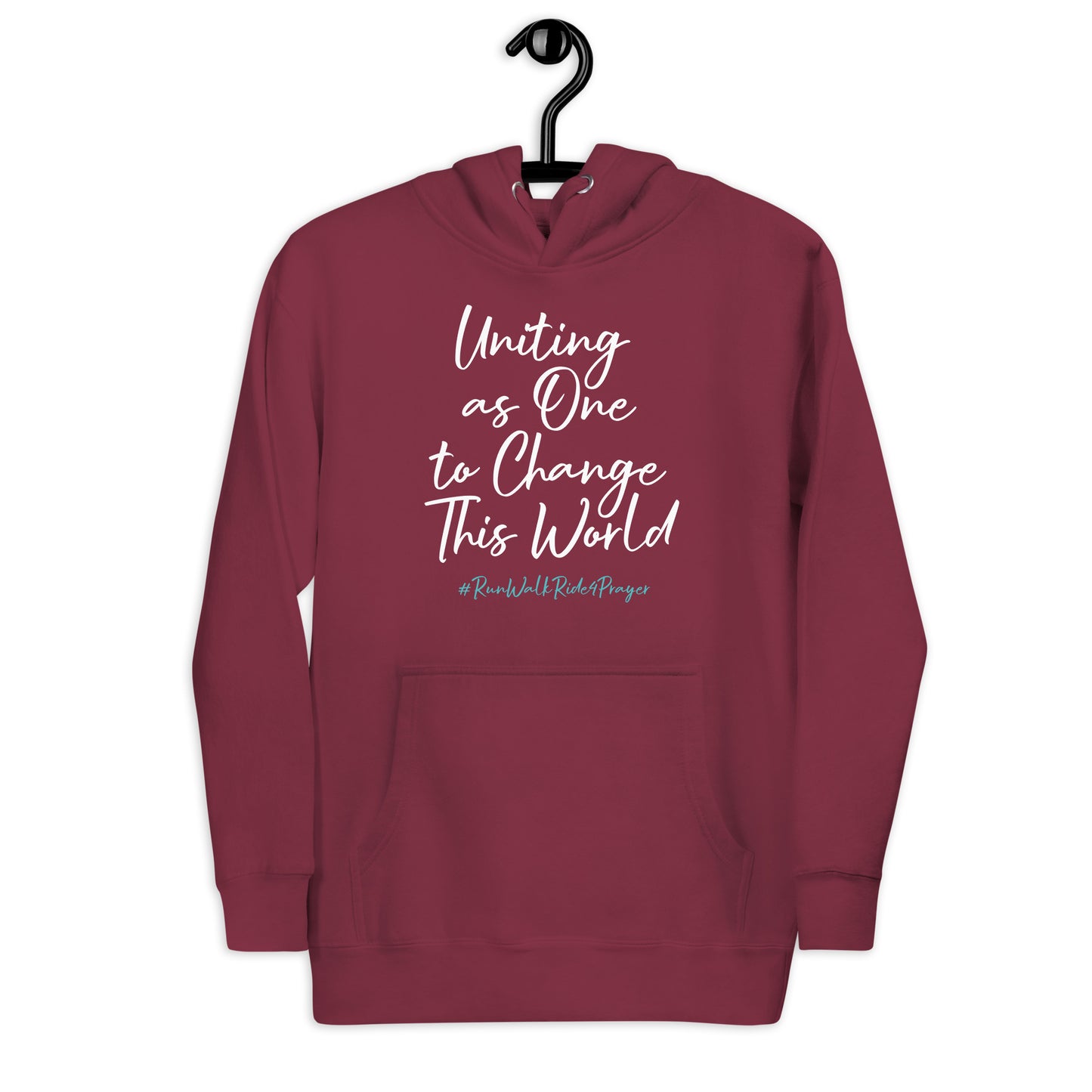 Uniting as One to Change This World #RWR4P Unisex Hoodie