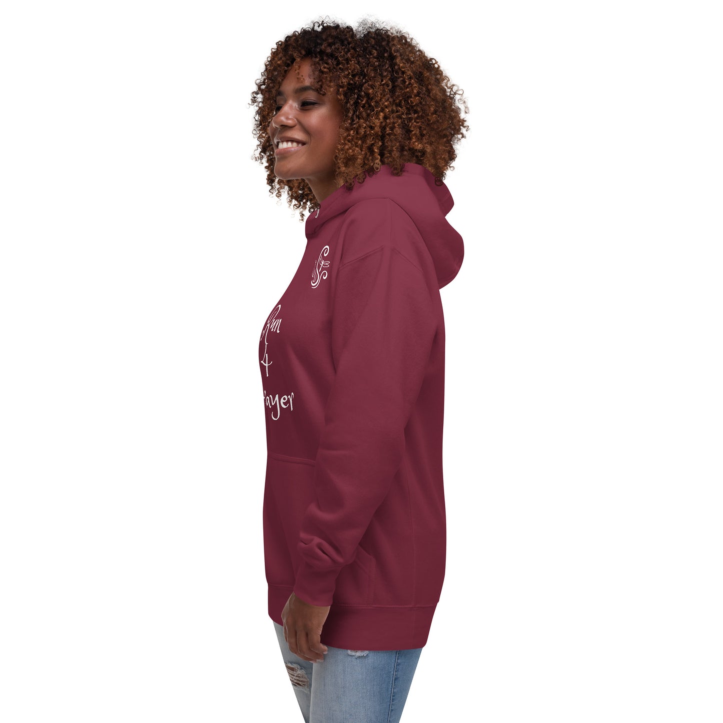 Run 4 Prayer Scroll Dragonfly Unisex Hoodie