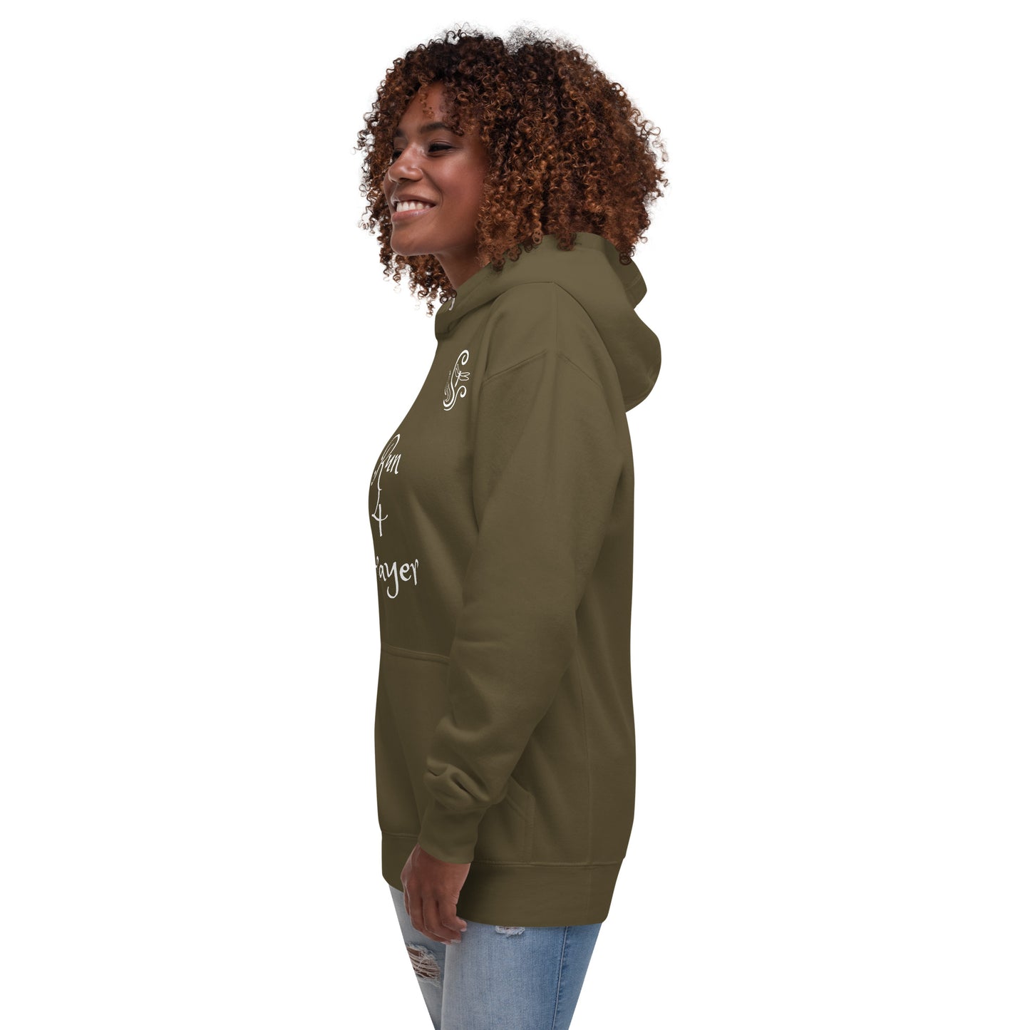 Run 4 Prayer Scroll Dragonfly Unisex Hoodie