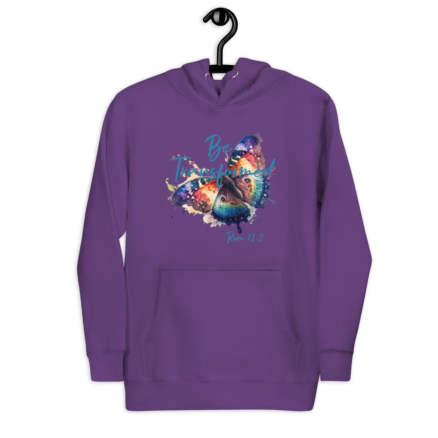 Be Transformed WC Butterfly Rom 12:2 Unisex Hoodie