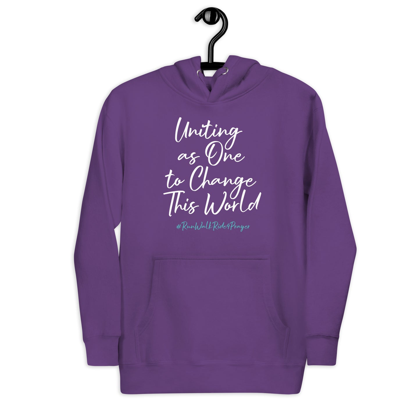 Uniting as One to Change This World #RWR4P Unisex Hoodie