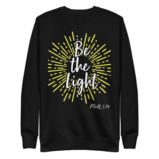 Be the Light Matt 5:14 Unisex Sweatshirt