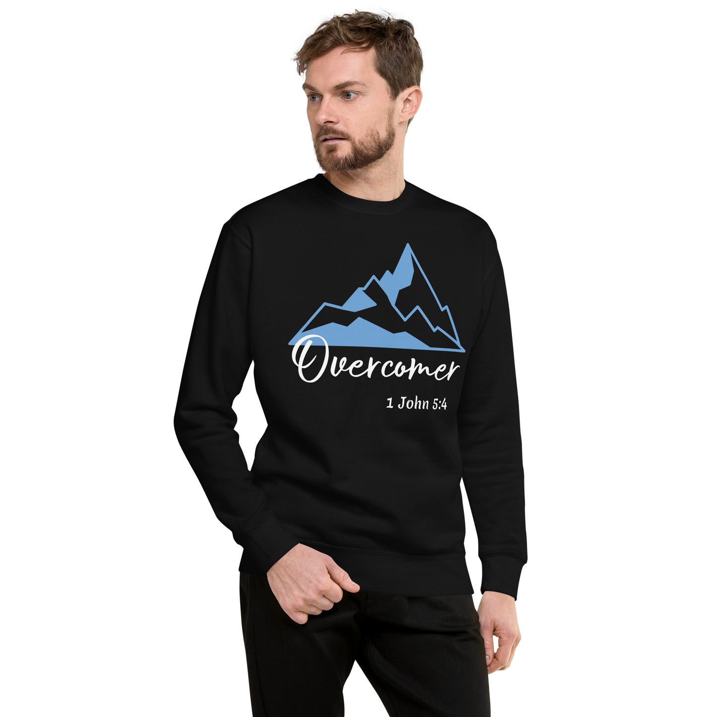 Overcomer 1 John 5:4 Unisex Sweatshirt