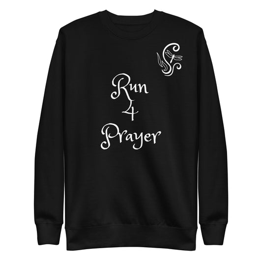 Run 4 Prayer Scroll Dragonfly Unisex Sweatshirt