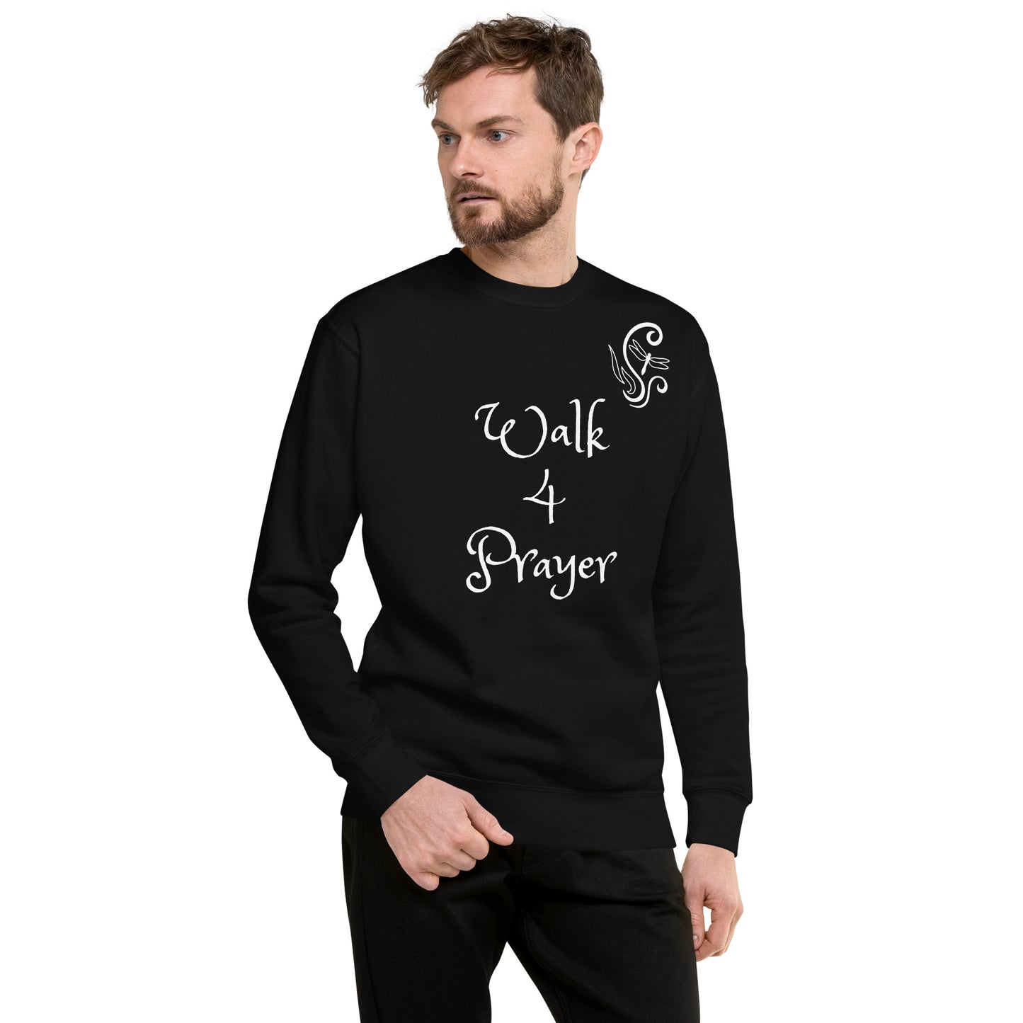 Walk 4 Prayer Scroll Dragonfly Unisex Sweatshirt