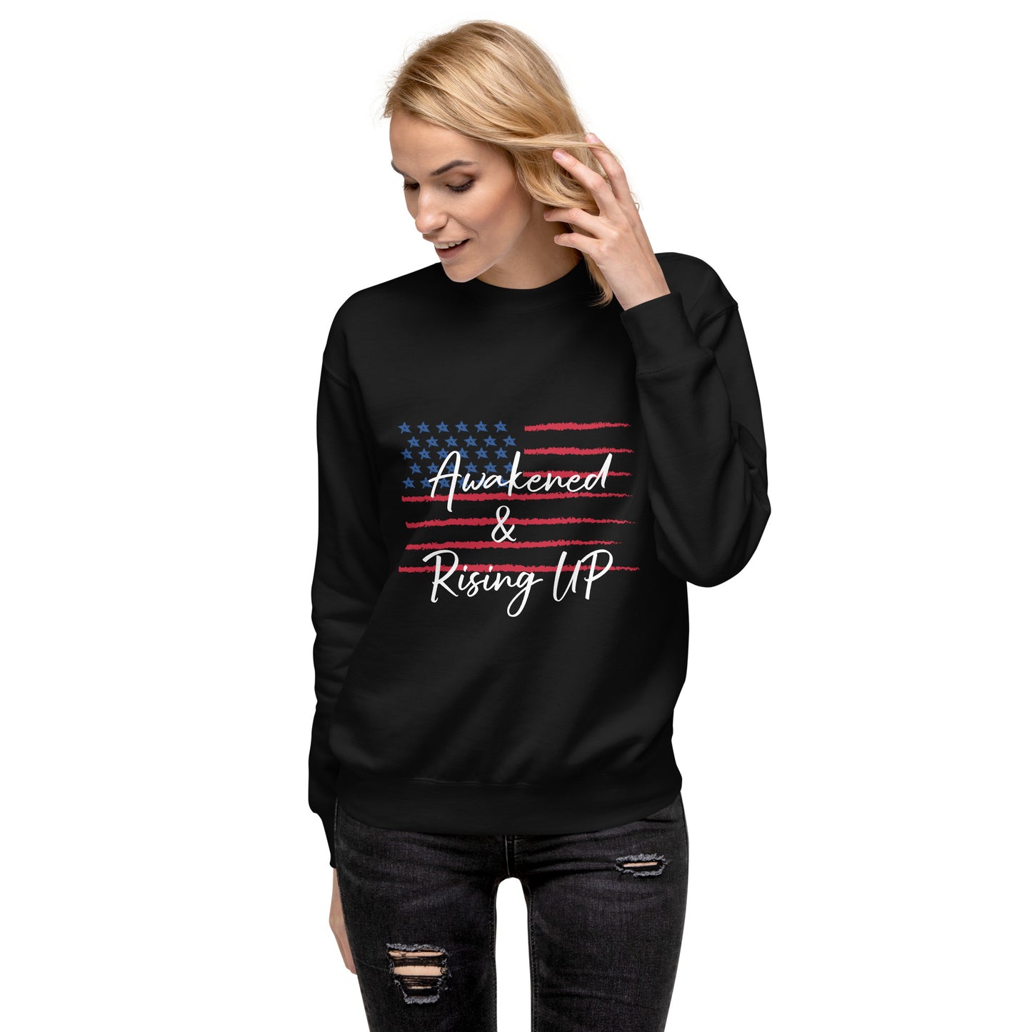 Awakened & Rising UP USA Unisex Sweatshirt