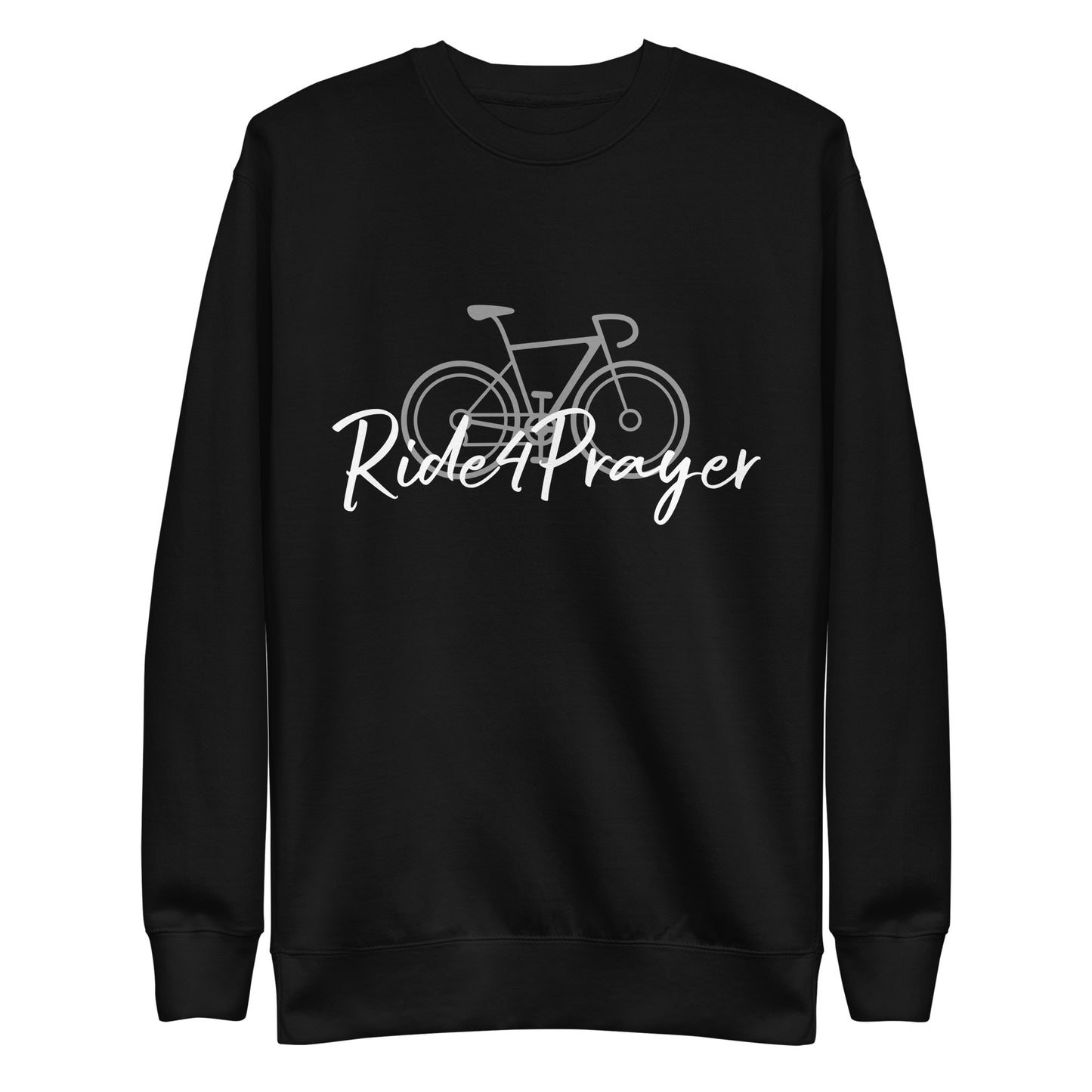 Ride4Prayer Bicycle Unisex Sweatshirt