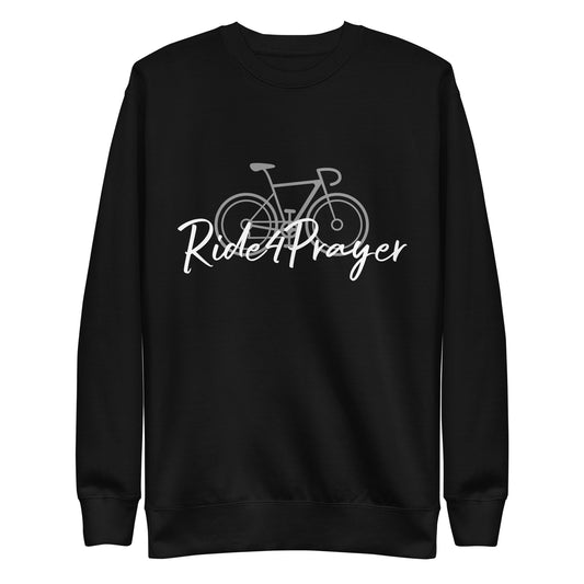 Ride4Prayer Bicycle Unisex Sweatshirt