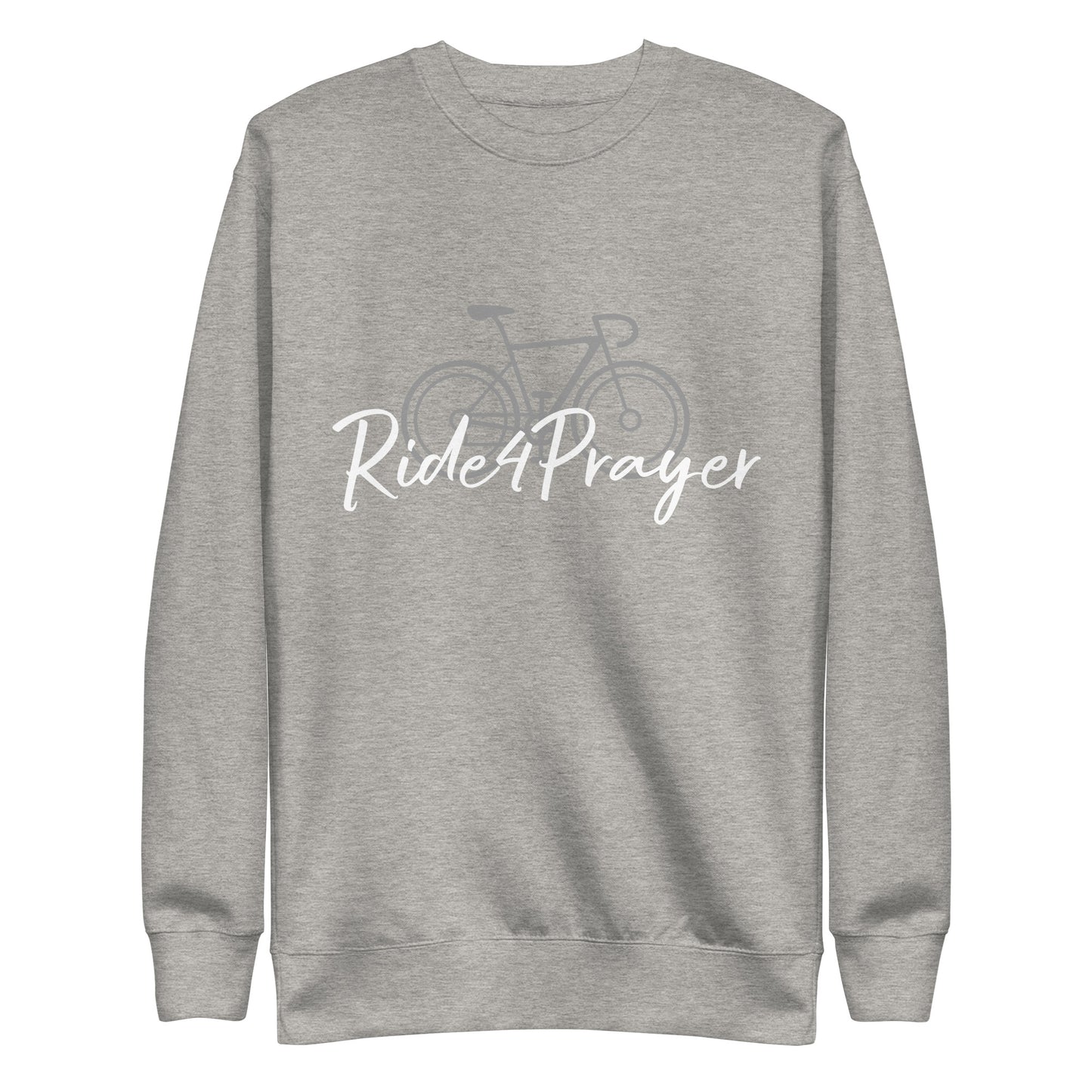 Ride4Prayer Bicycle Unisex Sweatshirt