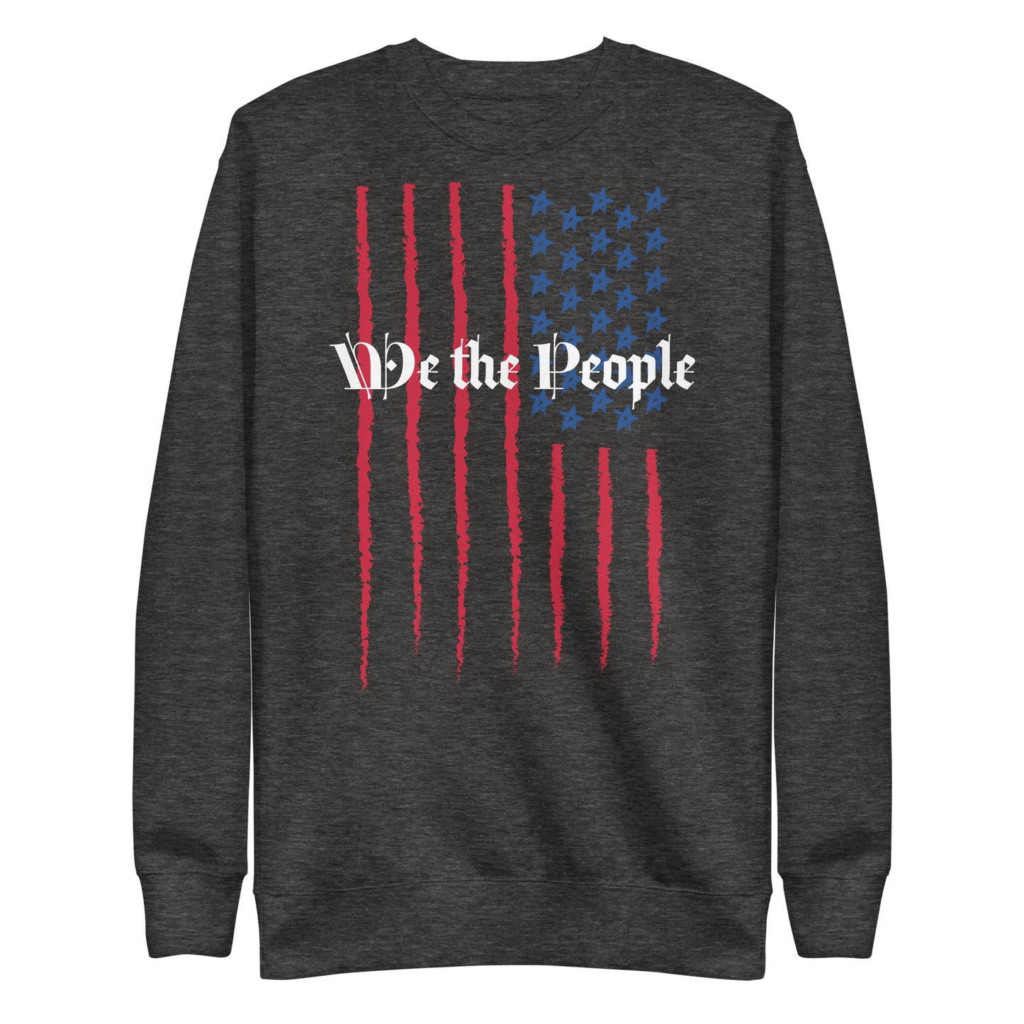 We the People USA Vert Flag Unisex Sweatshirt