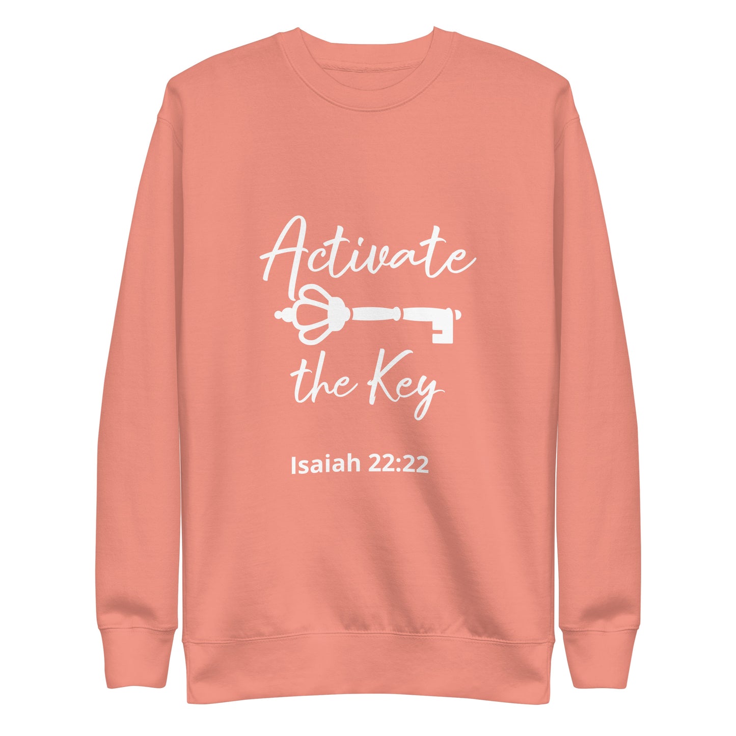 Activate the Key Isaiah 22:22 Unisex Sweatshirt