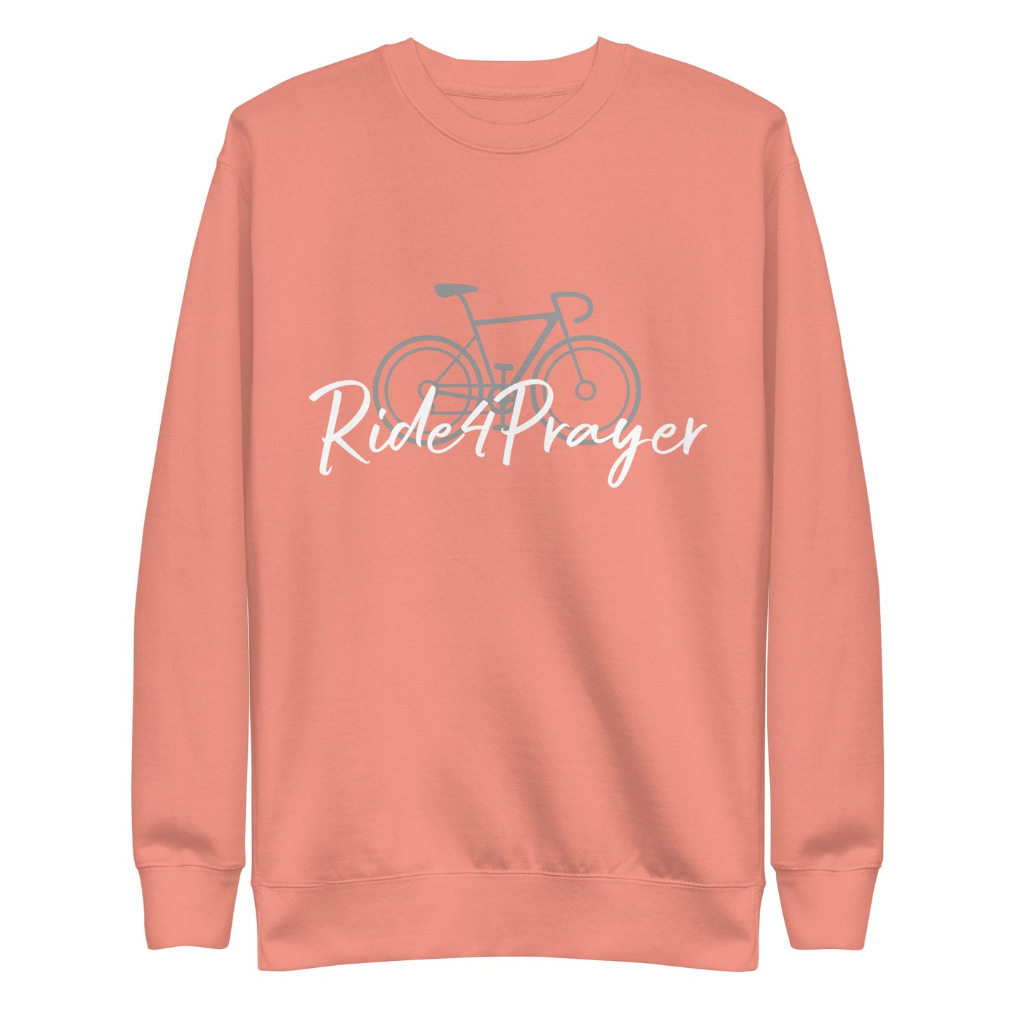 Ride4Prayer Bicycle Unisex Sweatshirt
