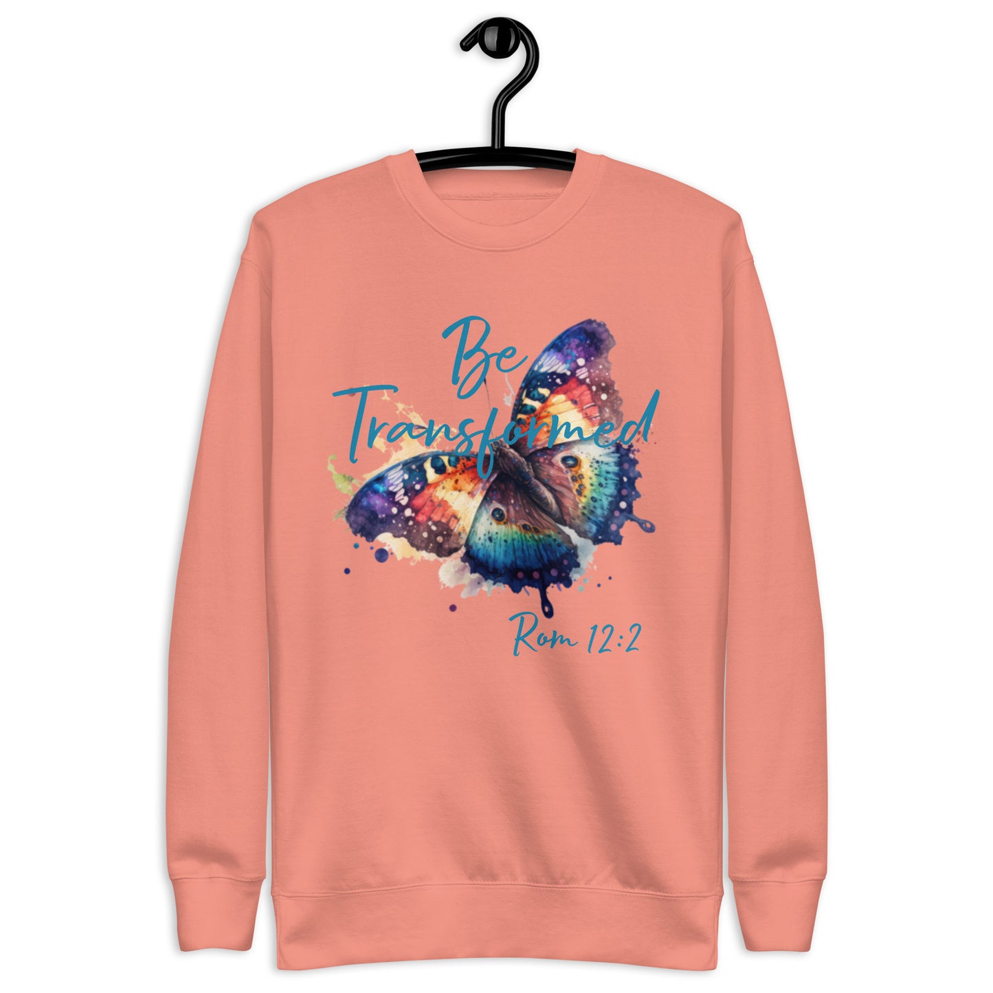 Be Transformed WC Butterfly Rom 12:2 Unisex Sweatshirt