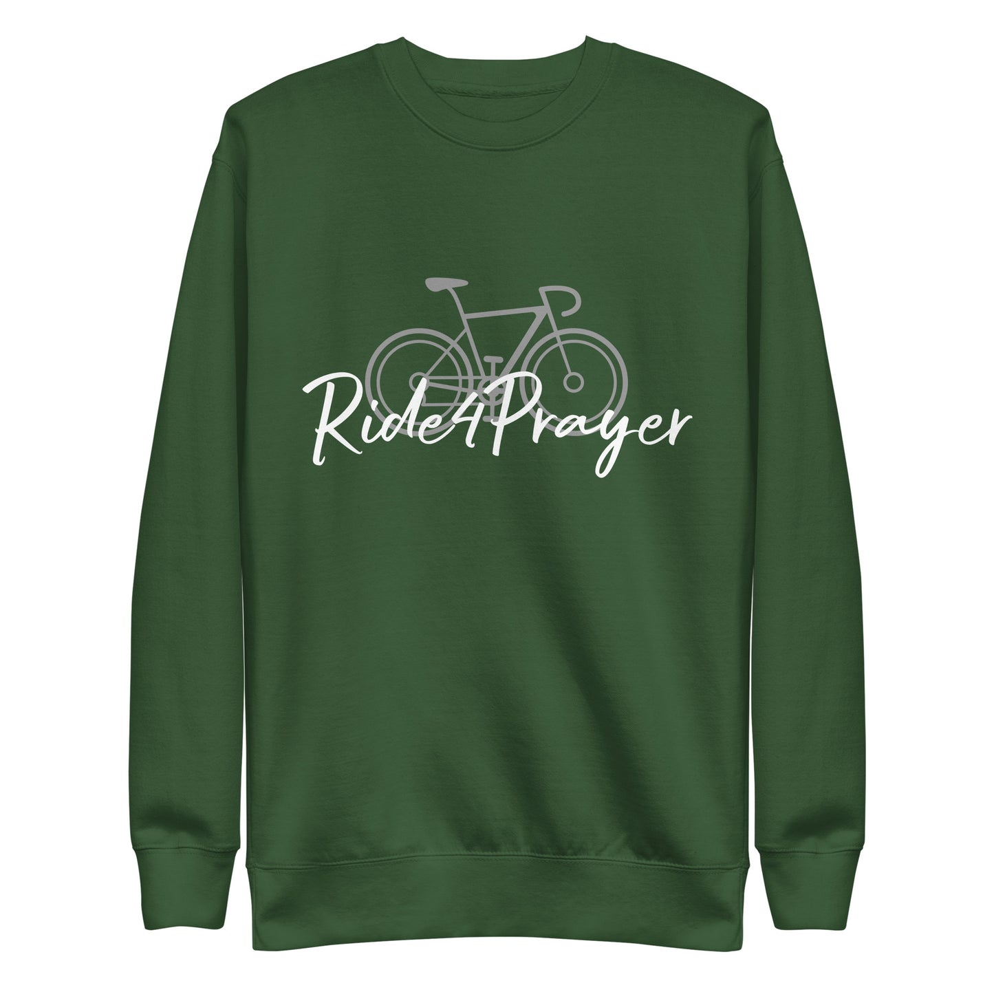 Ride4Prayer Bicycle Unisex Sweatshirt
