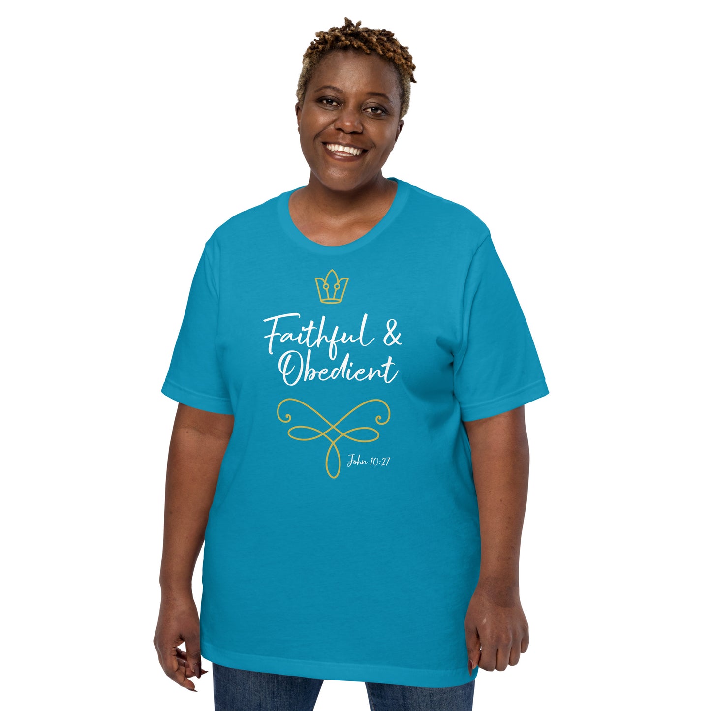 Faithful & Obedient John 10:27 Unisex t-shirt