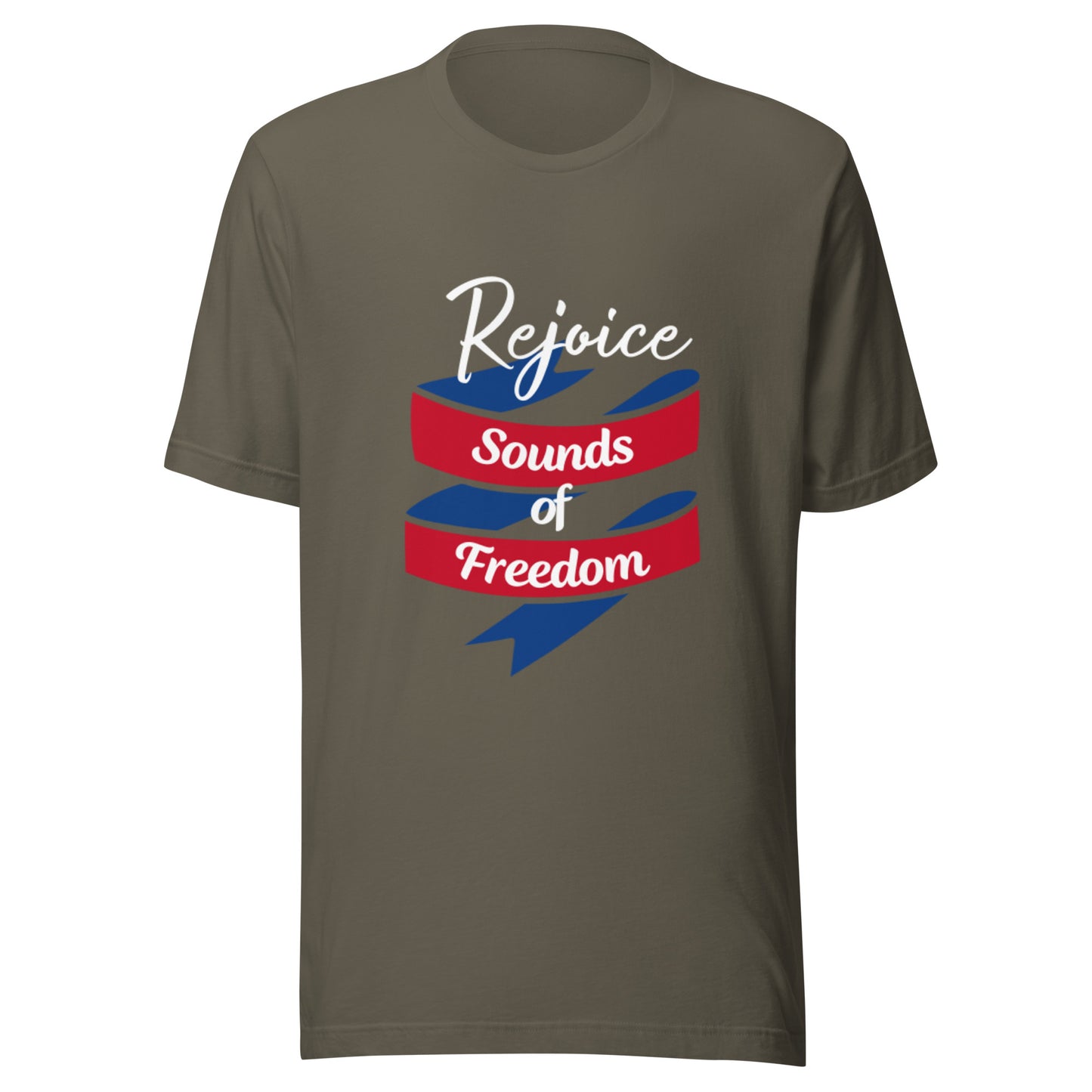 Rejoice Sounds of Freedom Unisex t-shirt