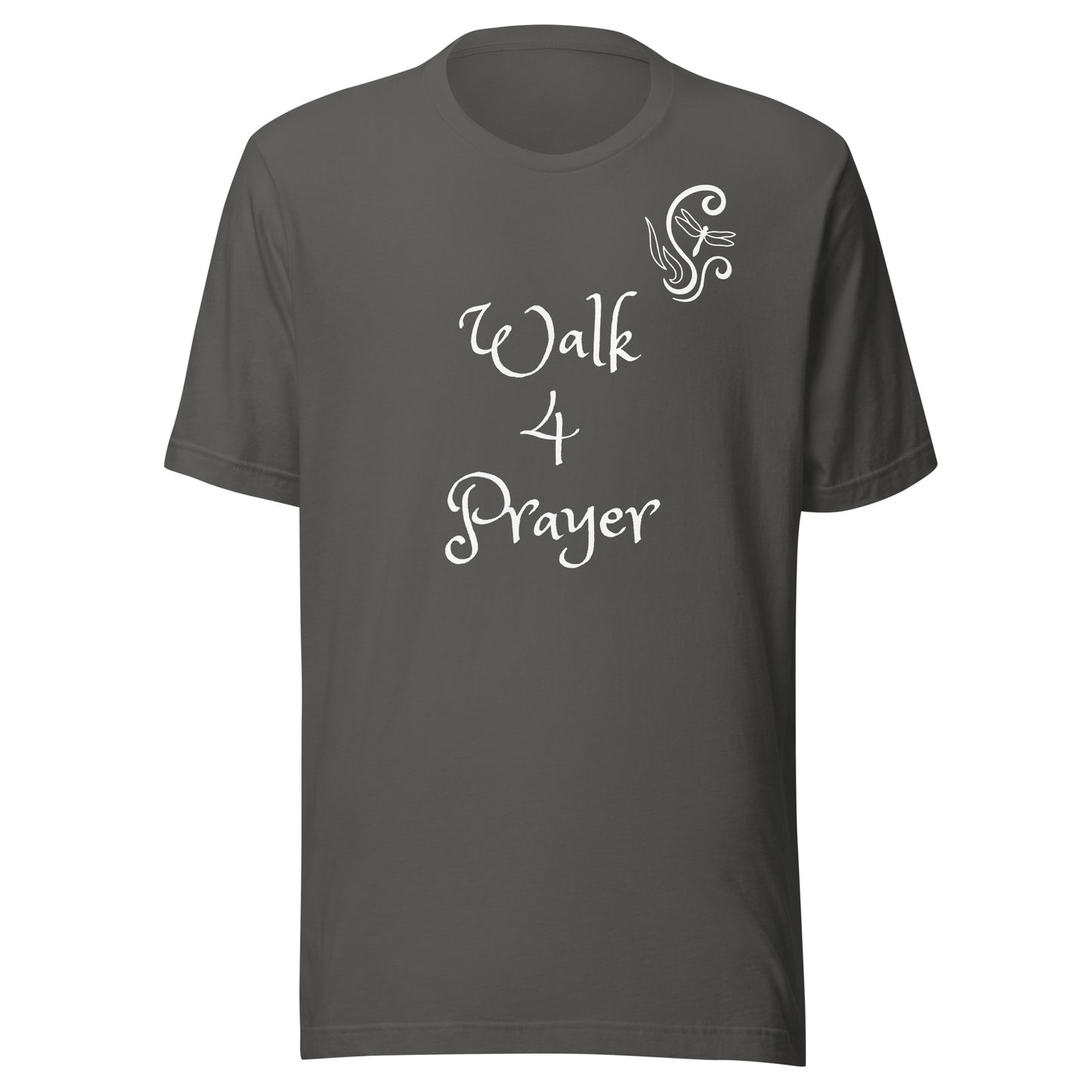 Walk 4 Prayer Scroll Dragonfly Unisex t-shirt