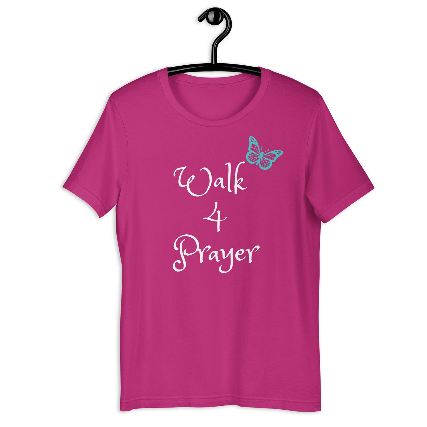 Walk 4 Prayer Butterfly Unisex t-shirt