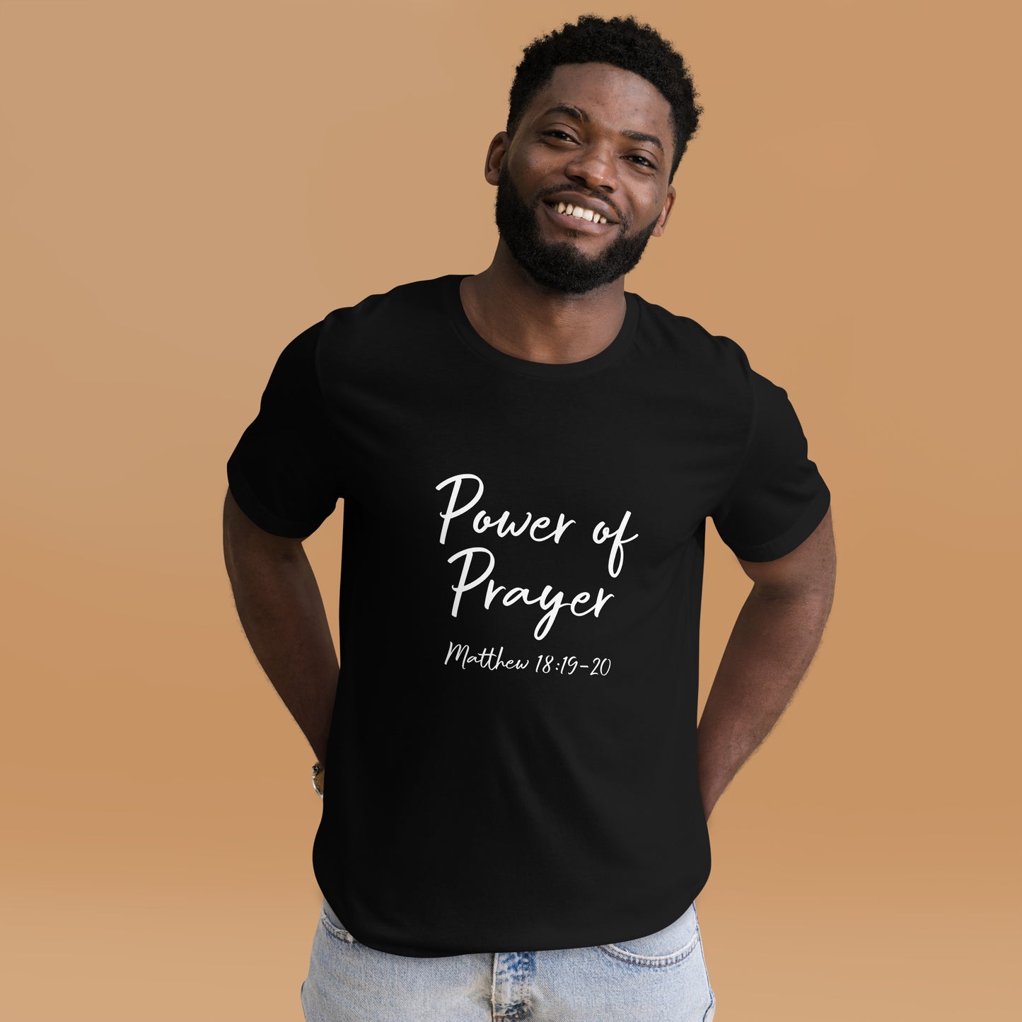 Power of Prayer Matt 18:19-20 Unisex t-shirt