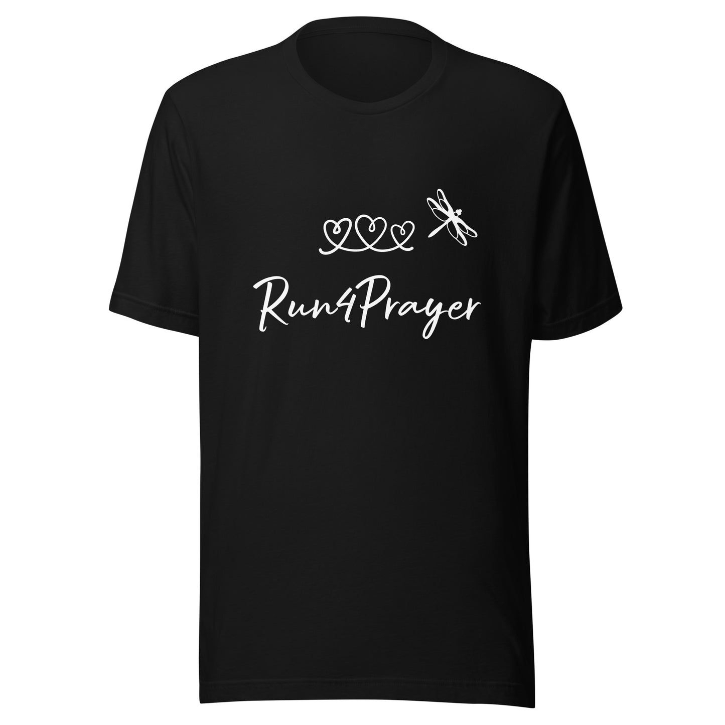 Run4Prayer Heart Path Dragonfly Unisex t-shirt