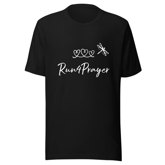 Run4Prayer Heart Path Dragonfly Unisex t-shirt