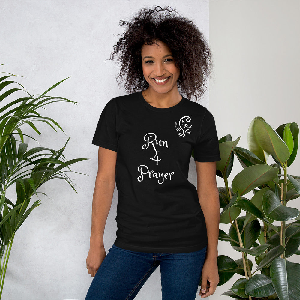 Run 4 Prayer Scroll Dragonfly Unisex t-shirt
