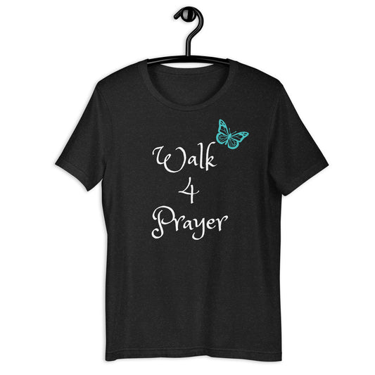 Walk 4 Prayer Butterfly Unisex t-shirt