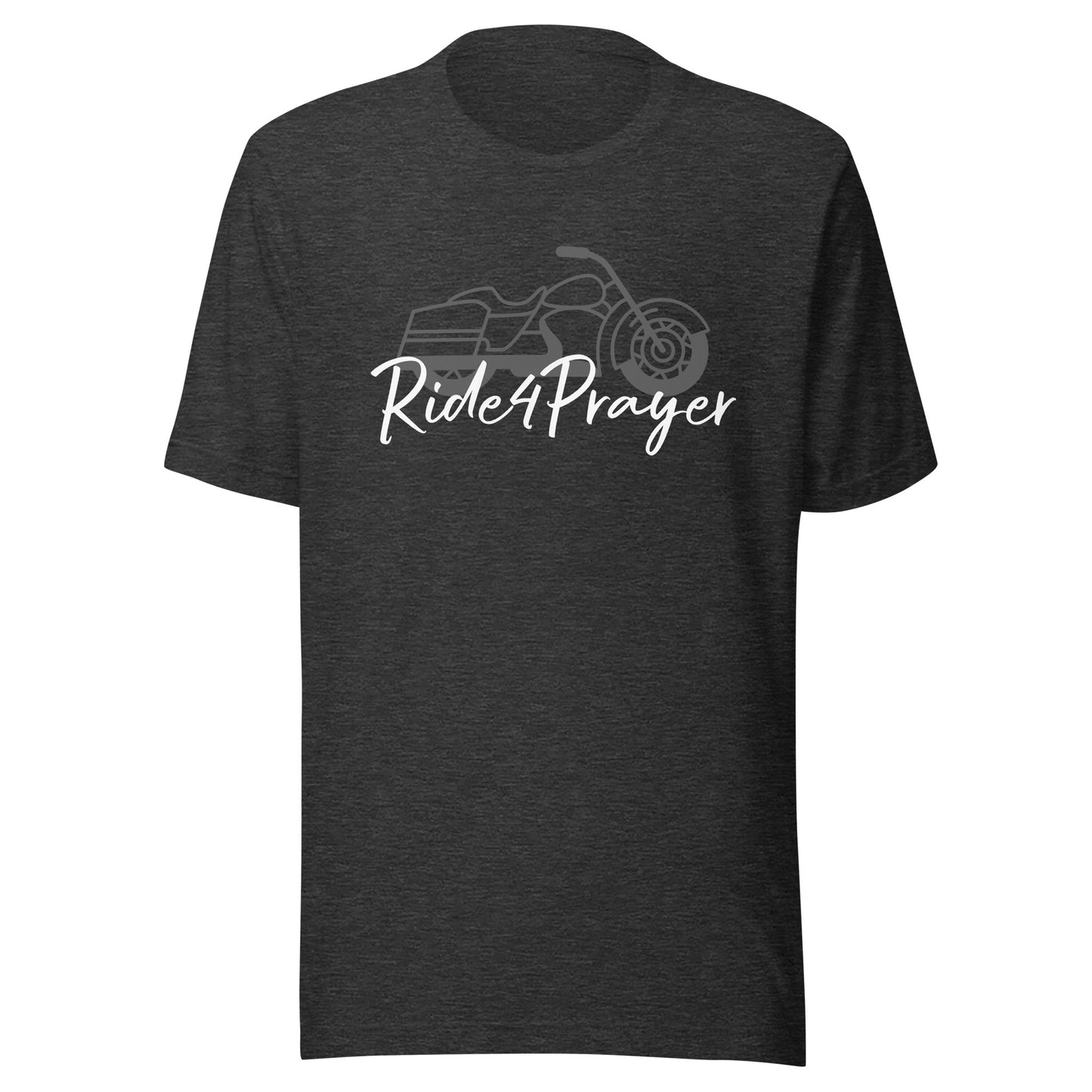 Ride4Prayer Motorcycle Unisex t-shirt