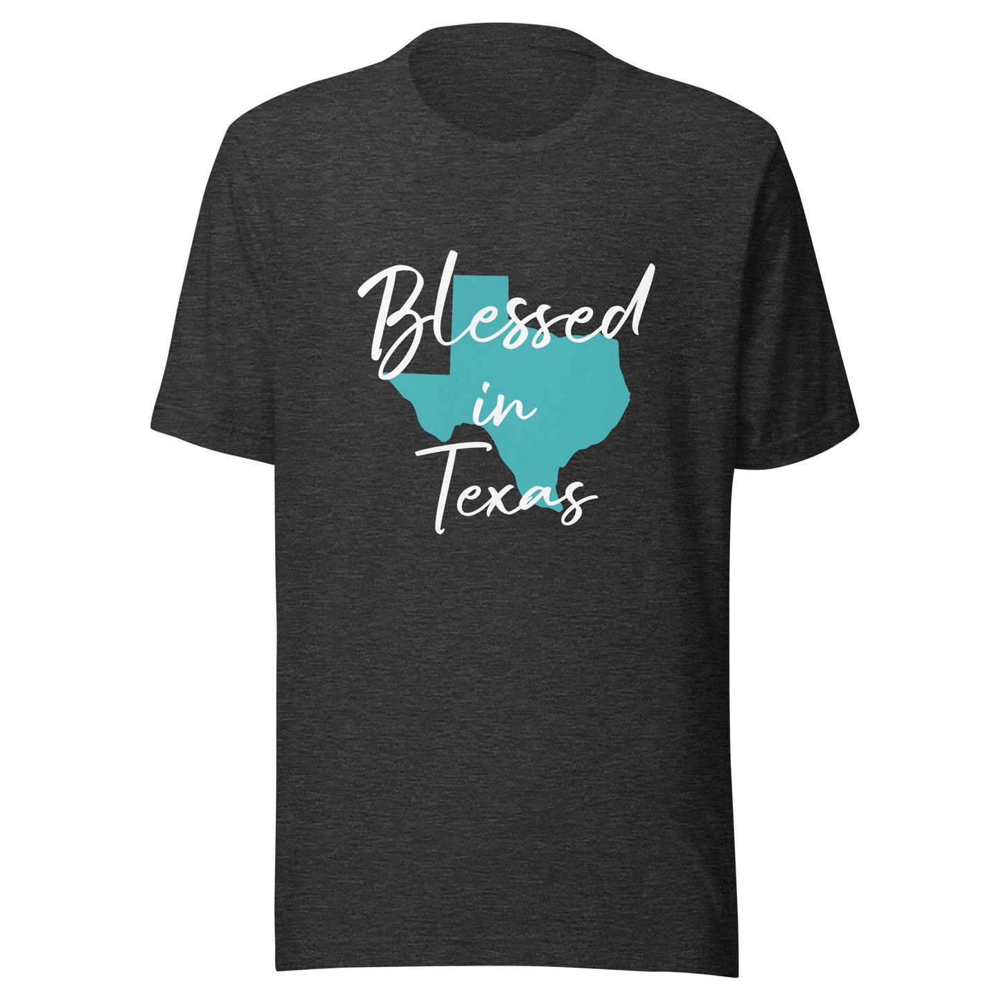 Blessed in Texas Blue Unisex t-shirt