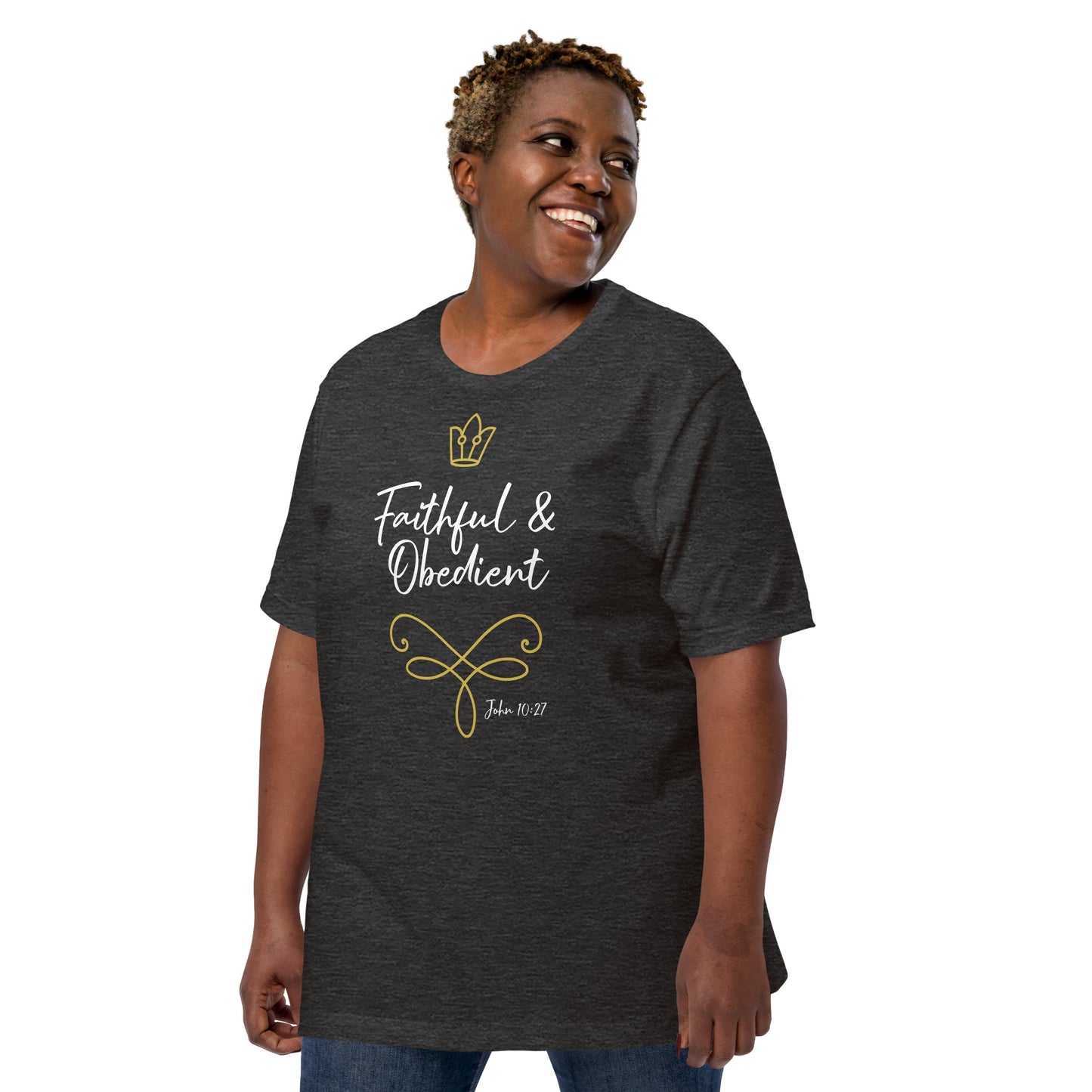Faithful & Obedient John 10:27 Unisex t-shirt