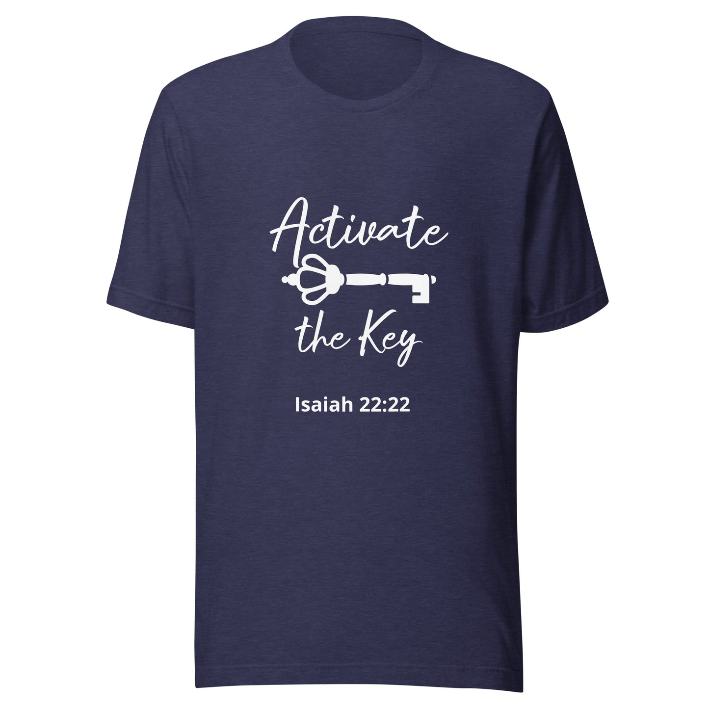 Activate the Key Isaiah 22:22 Unisex t-shirt