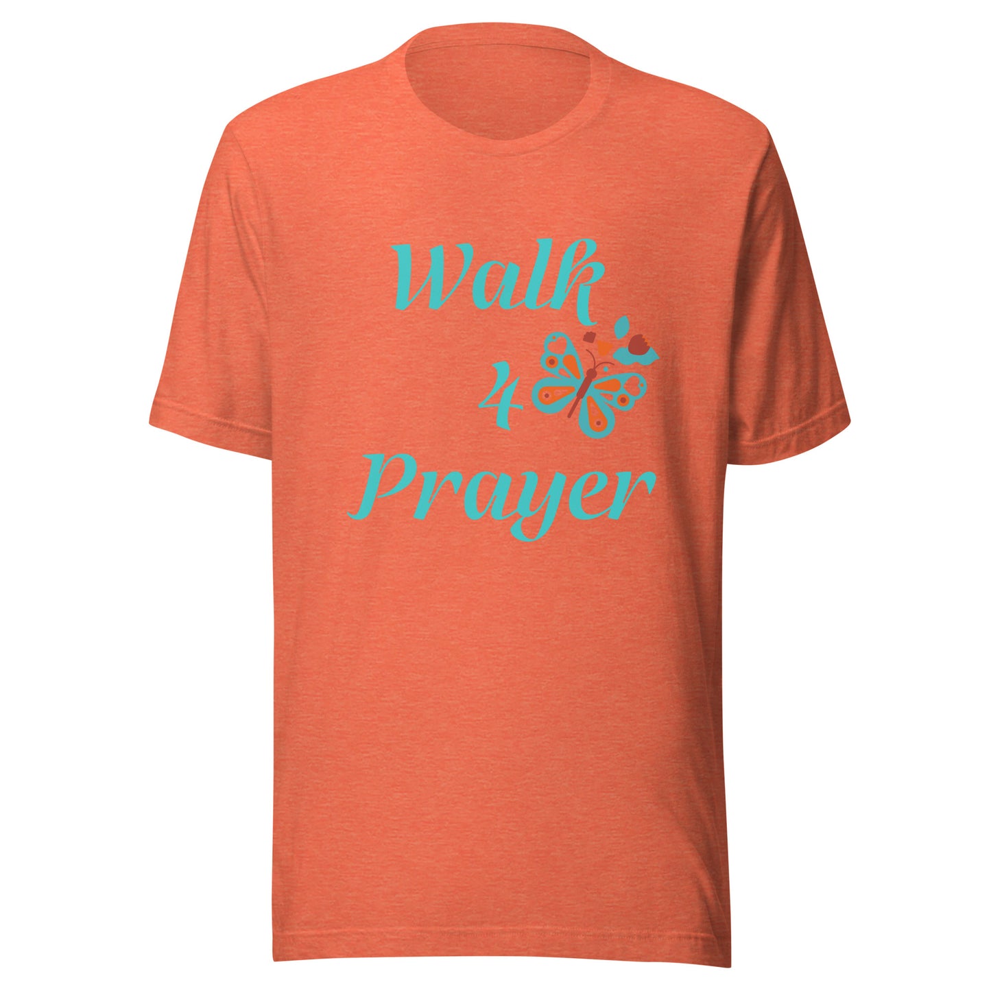 Walk 4 Prayer Butterfly Unisex t-shirt