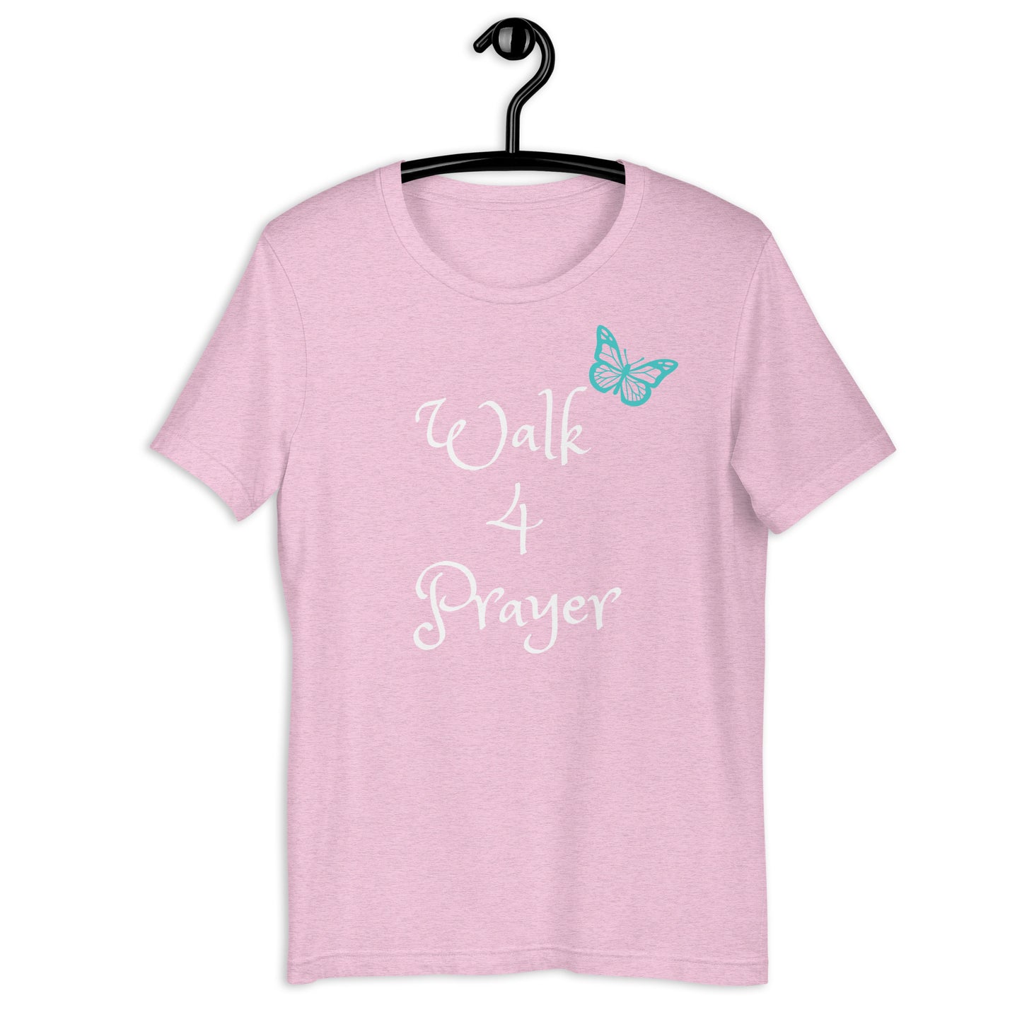 Walk 4 Prayer Butterfly Unisex t-shirt