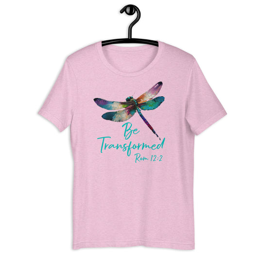 Be Transformed WC Dragonfly Rom 12:2 Unisex t-shirt