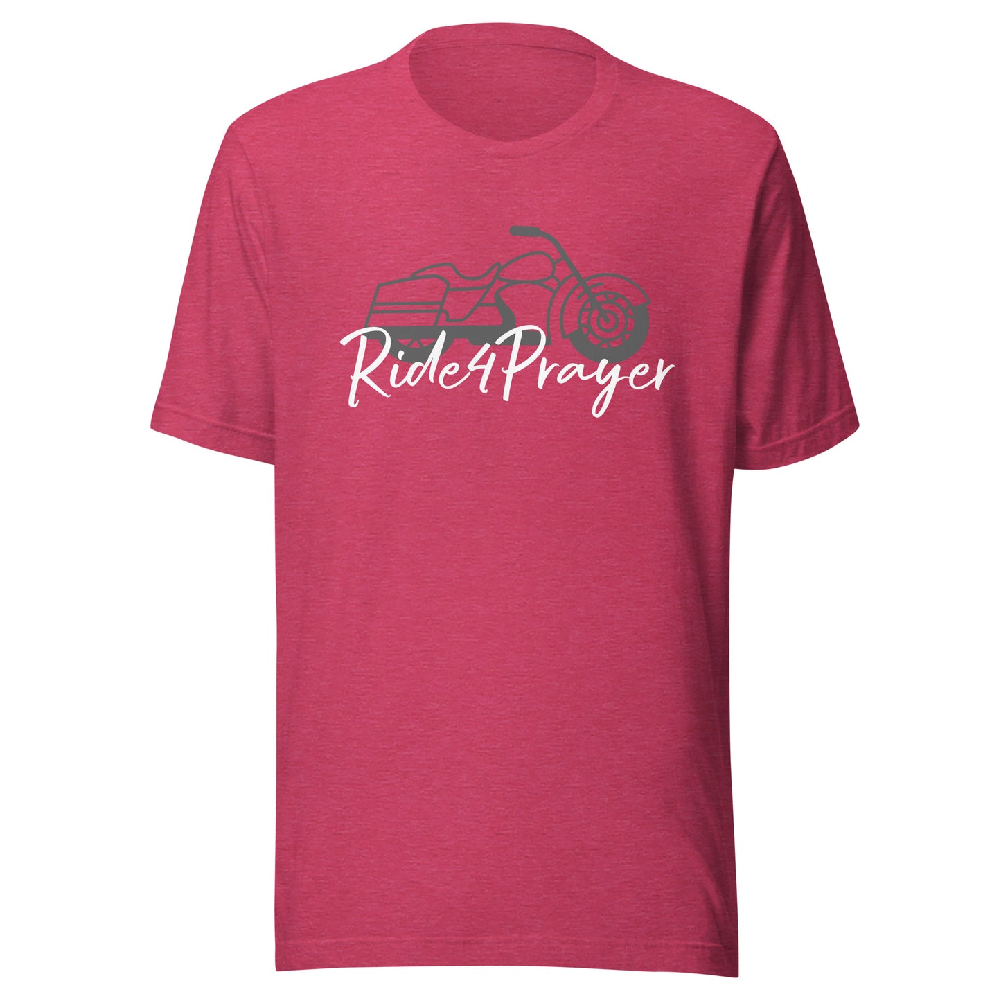 Ride4Prayer Motorcycle Unisex t-shirt