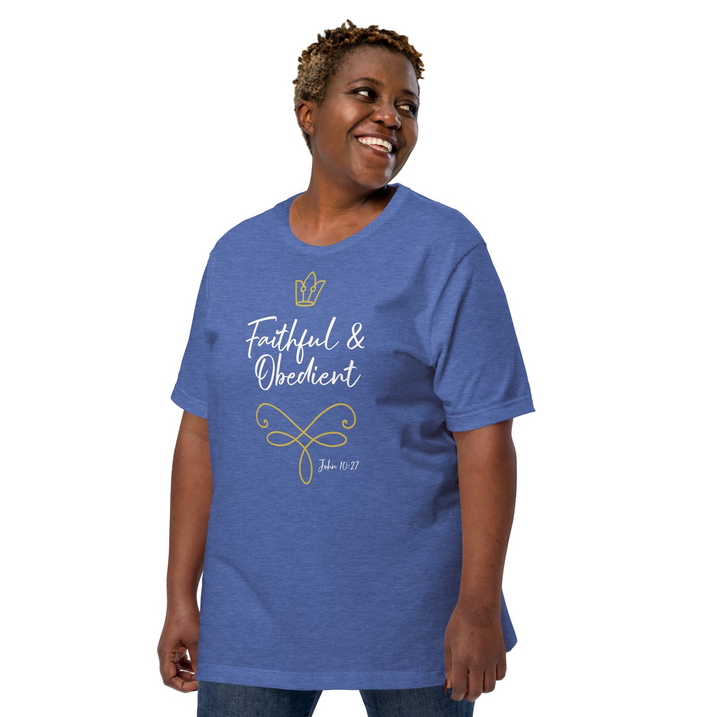 Faithful & Obedient John 10:27 Unisex t-shirt