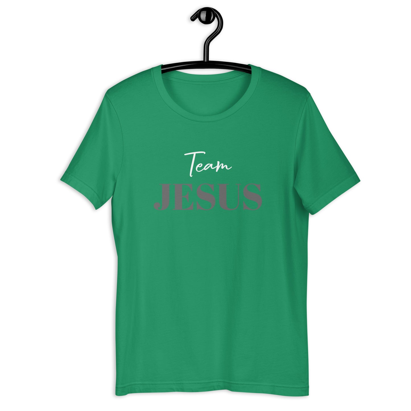 Team JESUS (White/Grey Print) Unisex t-shirt