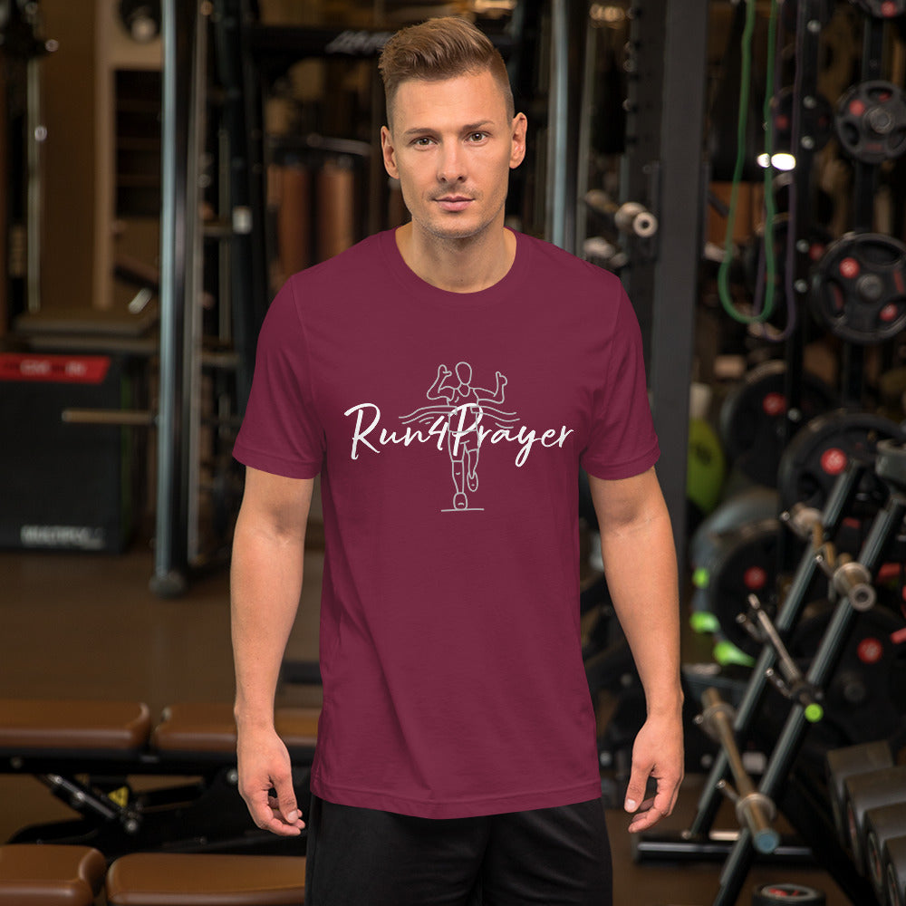 Run4Prayer Finish Line Unisex t-shirt